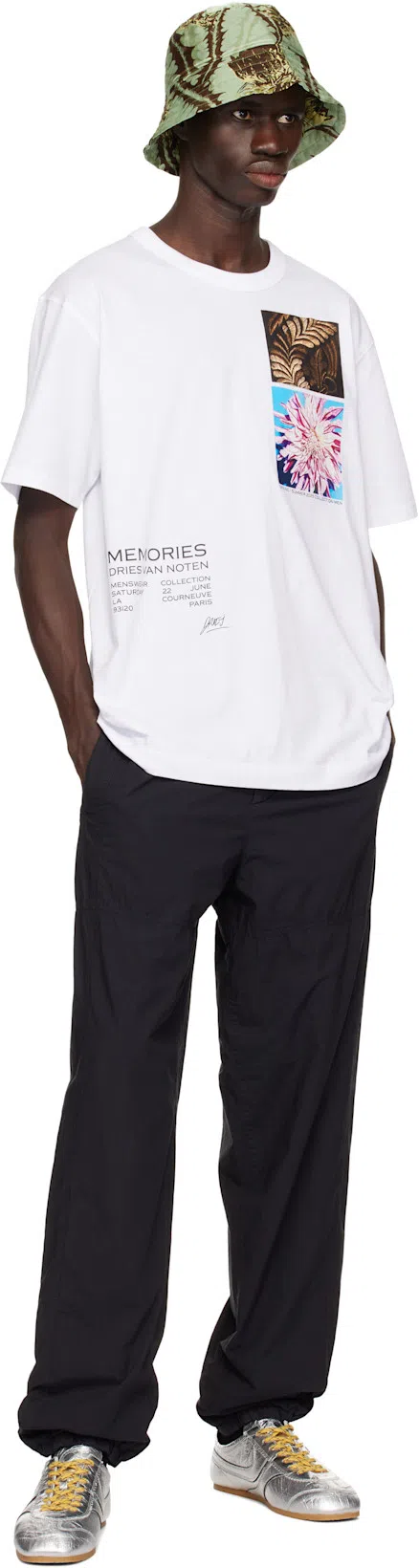 DRIES VAN NOTEN White Oversized Cotton T-shirt