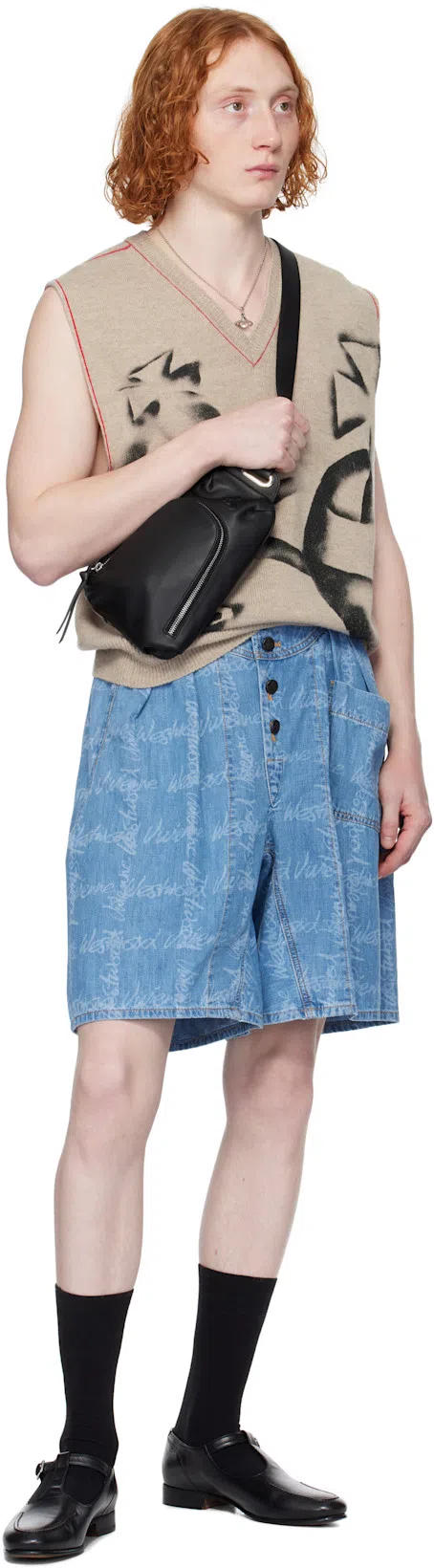 VIVIENNE WESTWOOD Black Sling Bag