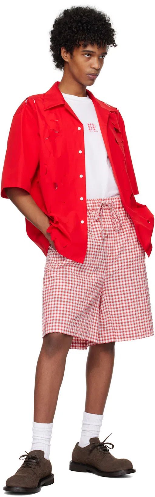 MARNI White Cotton T-shirt In Lily White