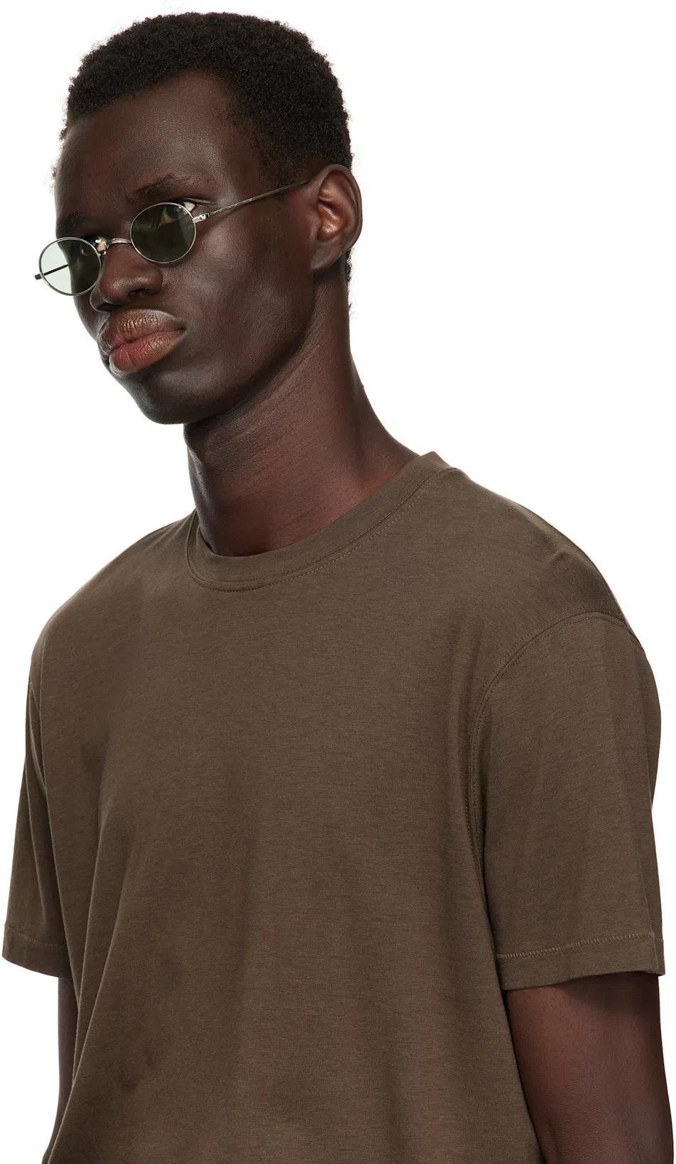 TOM FORD Slim-fit Lyocell And Cotton-blend Jersey T-shirt In Green