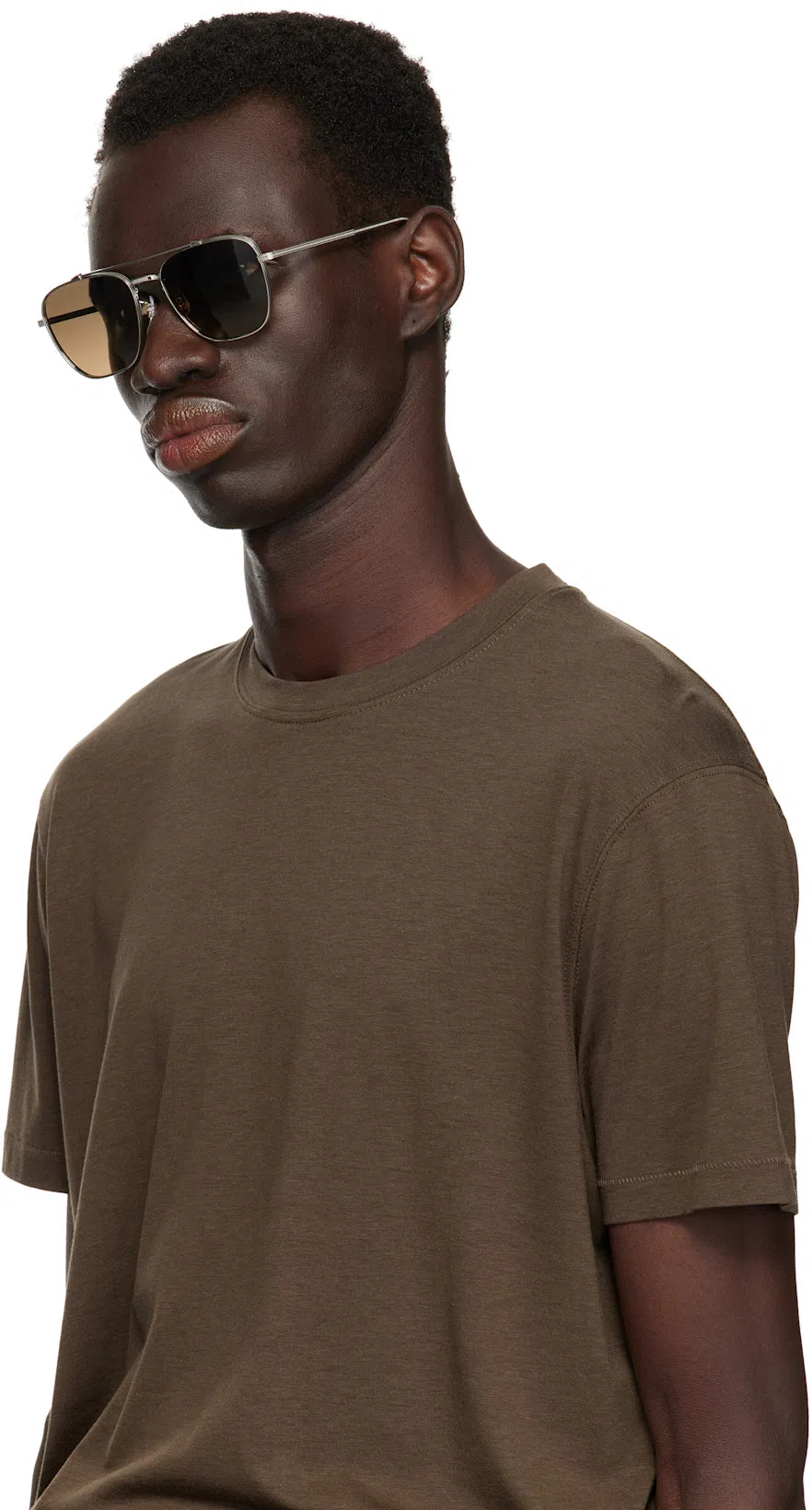 TOM FORD Slim-fit Lyocell And Cotton-blend Jersey T-shirt In Green