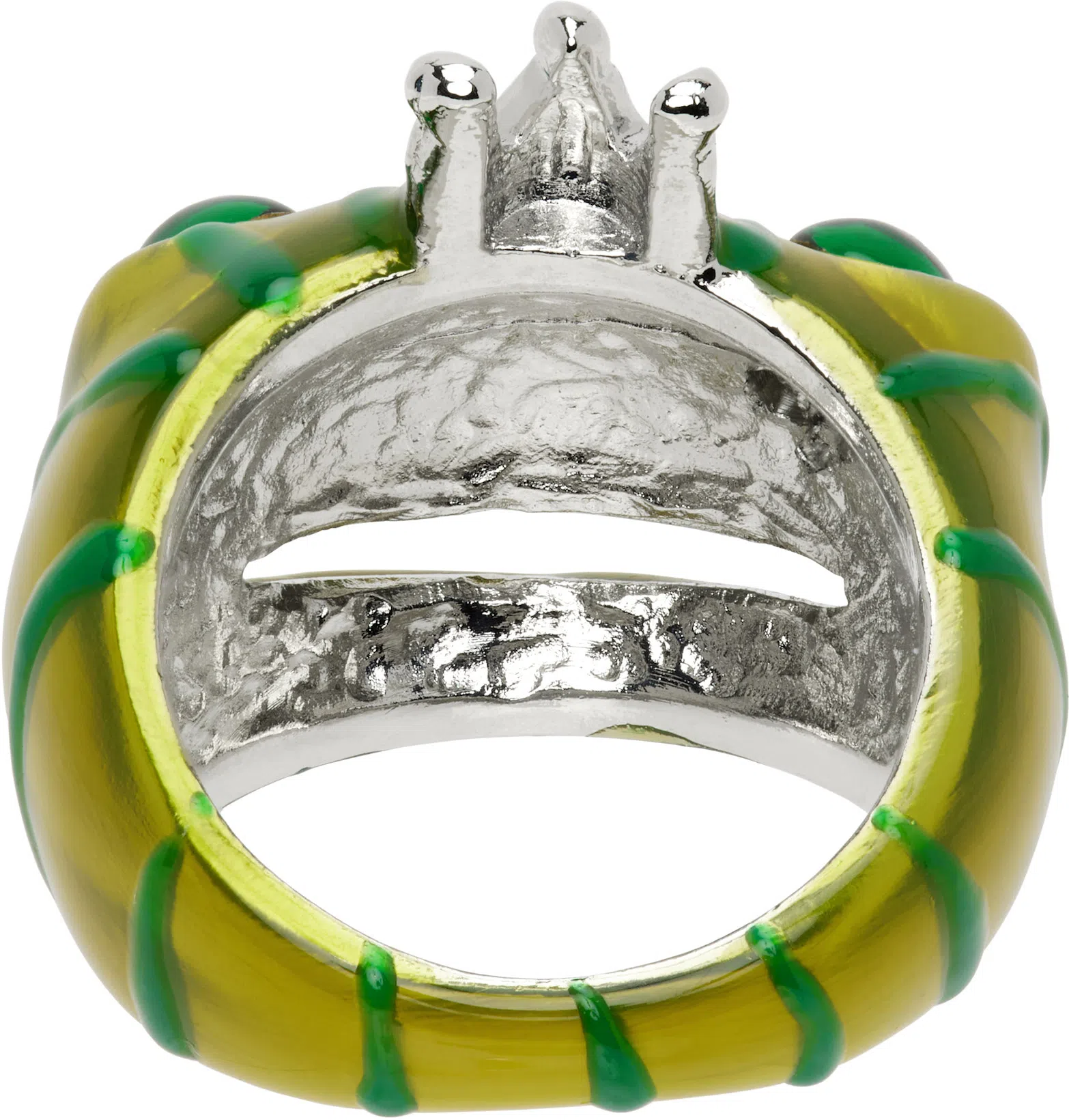 BALENCIAGA Runner 2 Lilac Yellow Polyurethane Sneakers In Purple