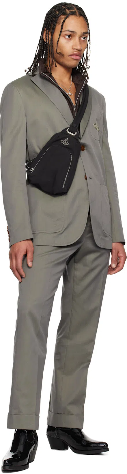 VIVIENNE WESTWOOD Black Sling Bag