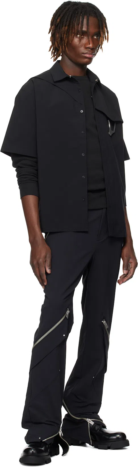 GIVENCHY Terra Platform Derby In Black