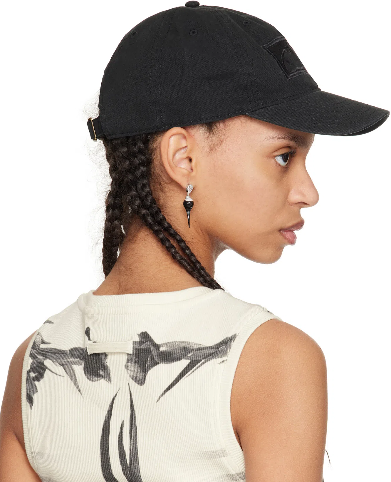 OTTOLINGER Otto Cotton Baseball Cap In Black