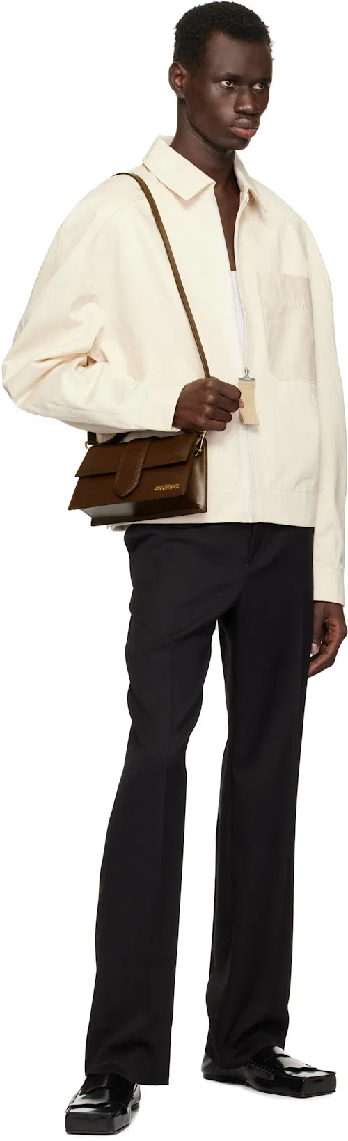 DRIES VAN NOTEN White Ribbed Tank Top In 1 White