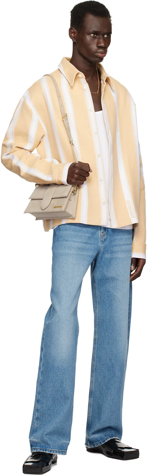 DRIES VAN NOTEN White Ribbed Tank Top In 1 White