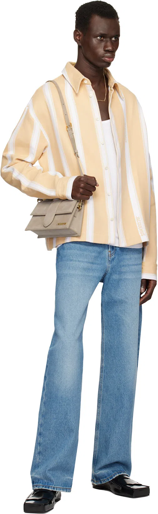 DRIES VAN NOTEN White Ribbed Tank Top In 1 White