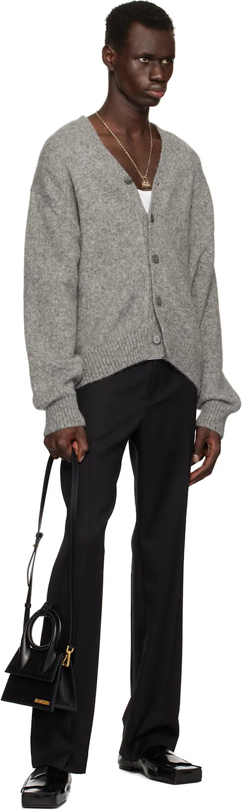 DRIES VAN NOTEN White Ribbed Tank Top In 1 White