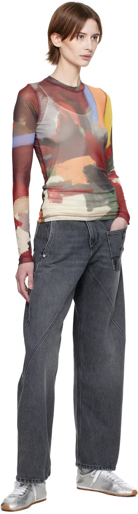 JW ANDERSON Underpinning Jersey In Green