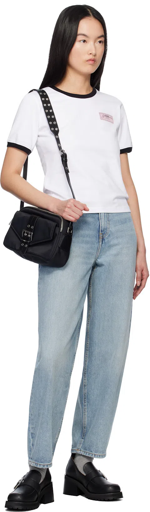 GANNI Chamber Bag "bucky" In Black