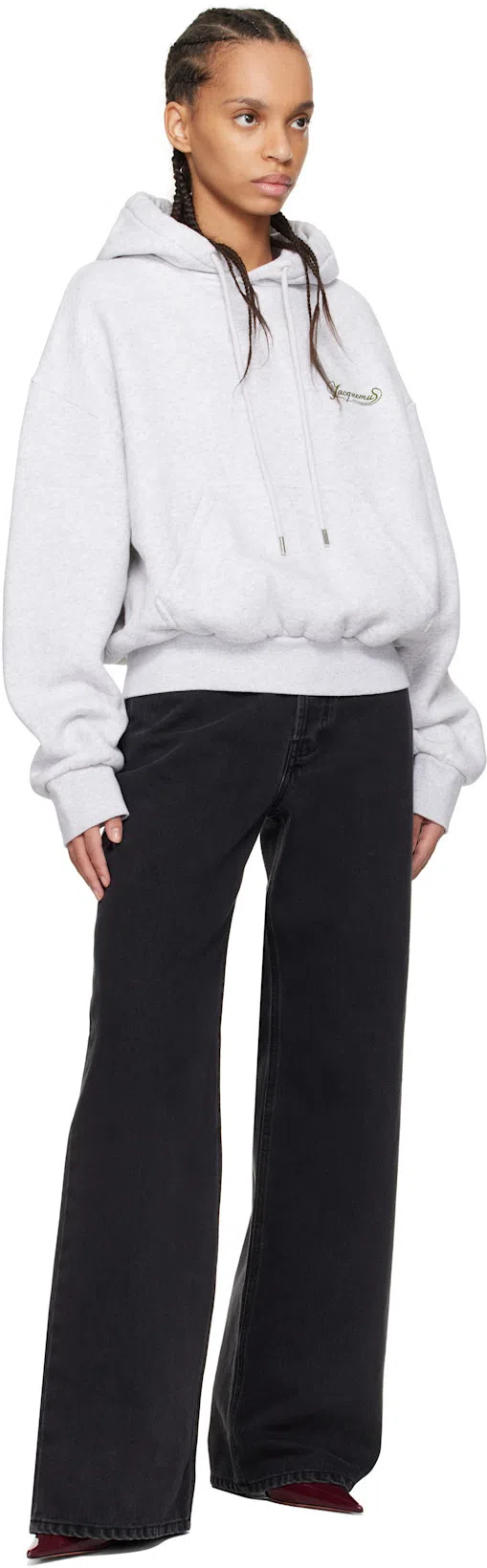 JACQUEMUS De-nimes Large Jeans In Black