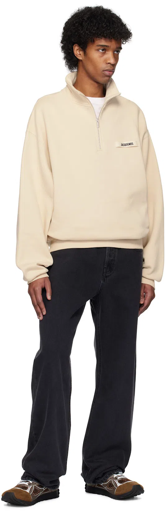 JACQUEMUS T-shirt Le T-shirt Gros-grain In White