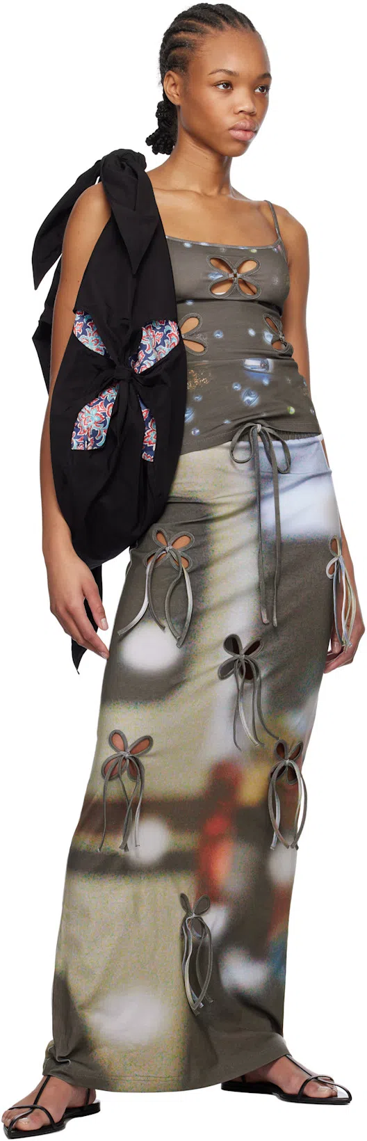 TONY BIANCO Noho Black Nappa Flats