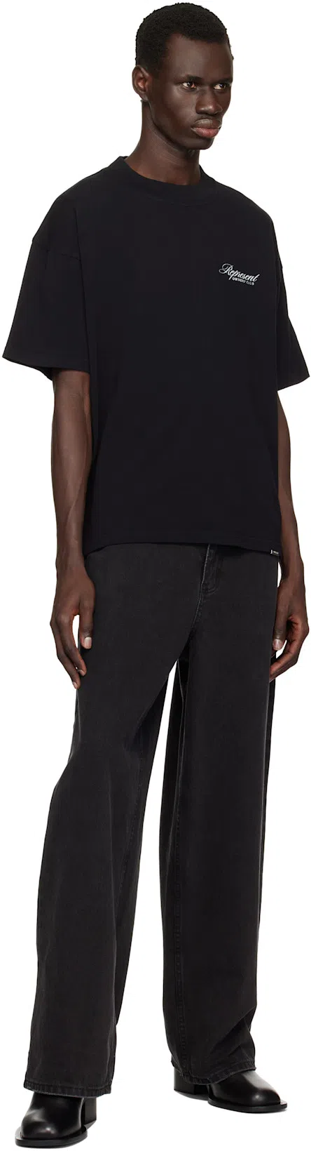 REPRESENT Cotton T-shirt In Black
