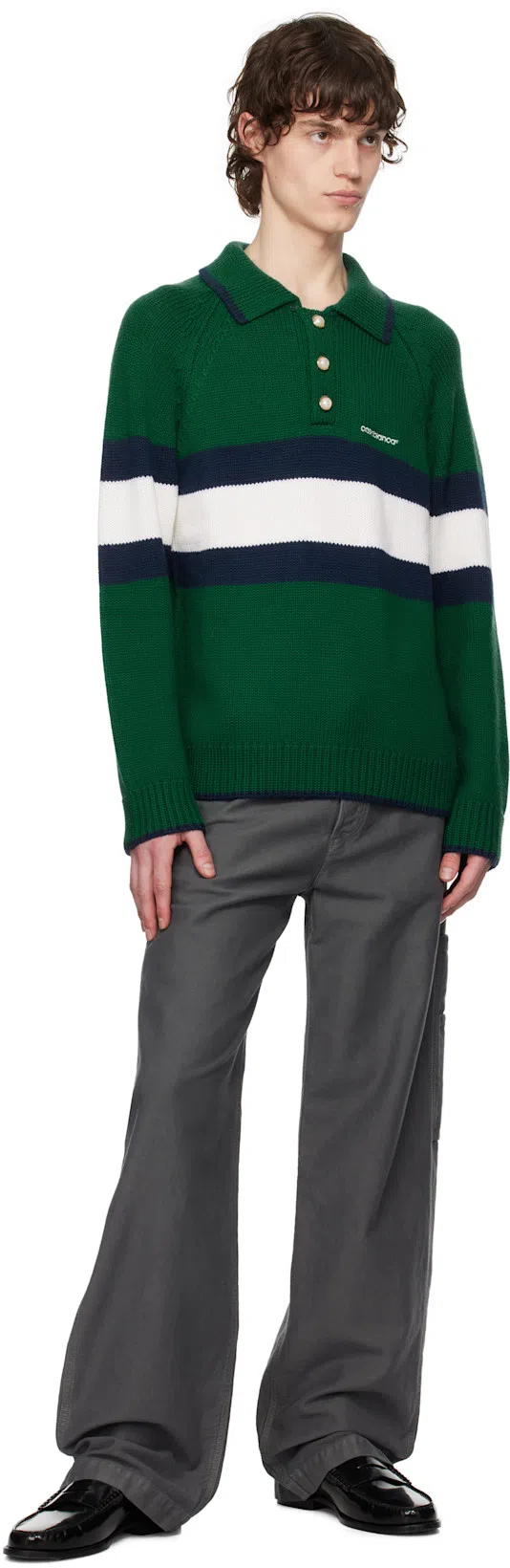 DRIES VAN NOTEN Gray Straight-leg Jeans In 802 Grey