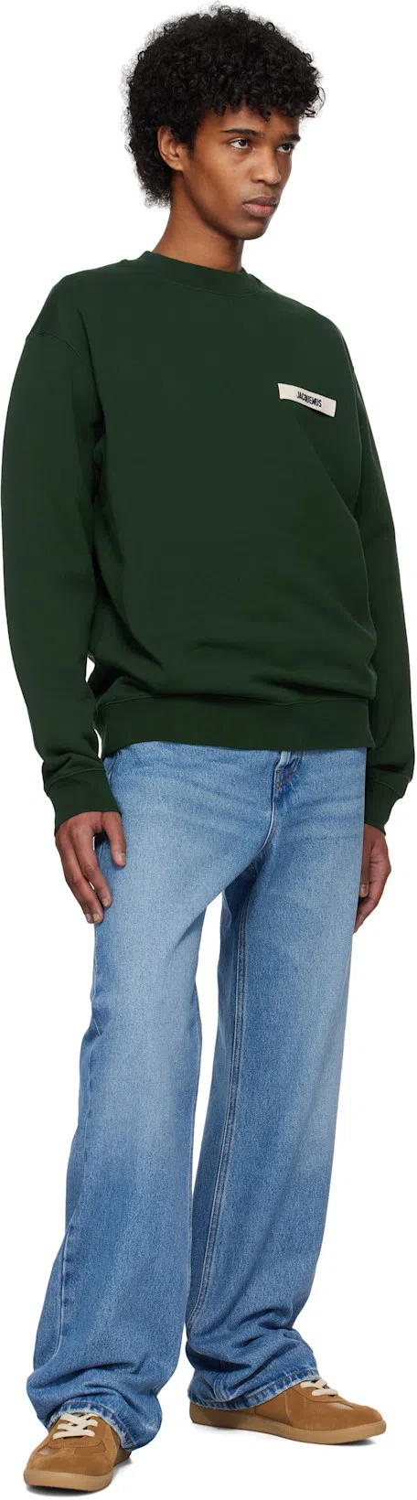 JACQUEMUS Beige 'the Corto' T-shirt In 1iw Uni Club Beige