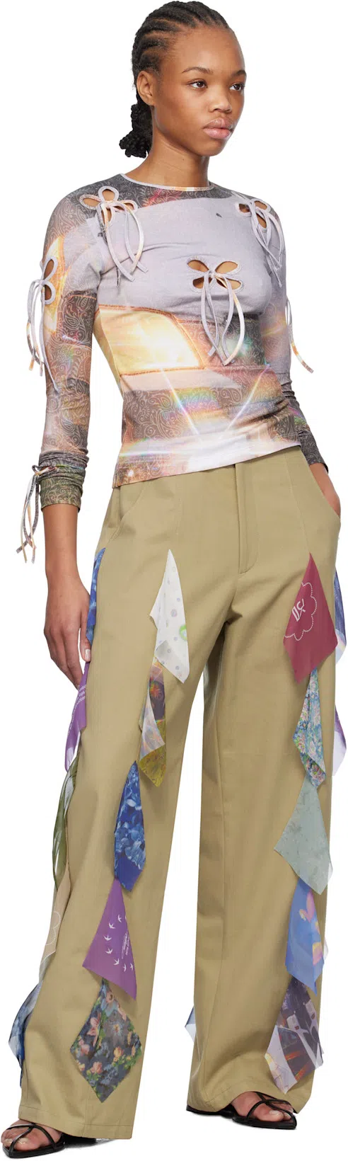 TONY BIANCO Noho Black Nappa Flats