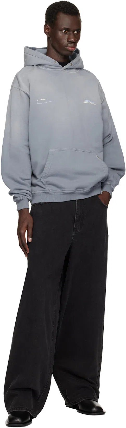 REPRESENT Cotton T-shirt In Black