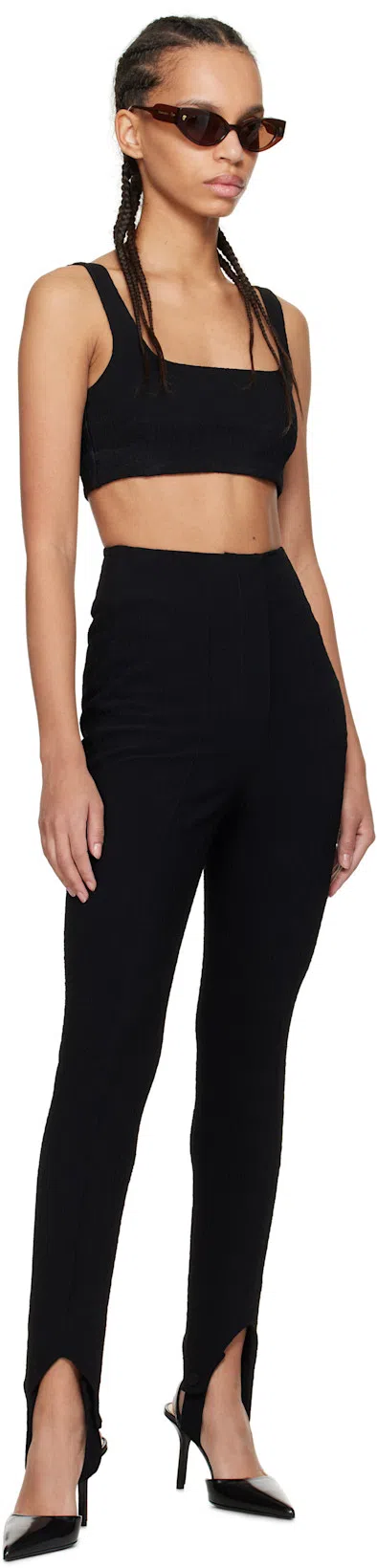 PROENZA SCHOULER Slash Slingback Pumps In Black