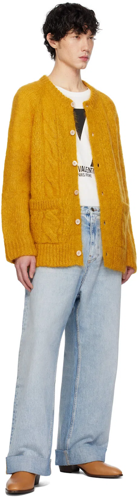 VALENTINO " Print T-shirt In White