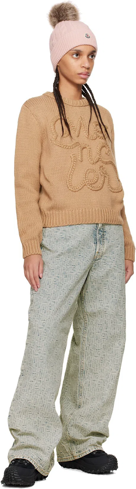 MONCLER Sneakers Trailgrip Lite3 En Nubuck Et Daim In Black