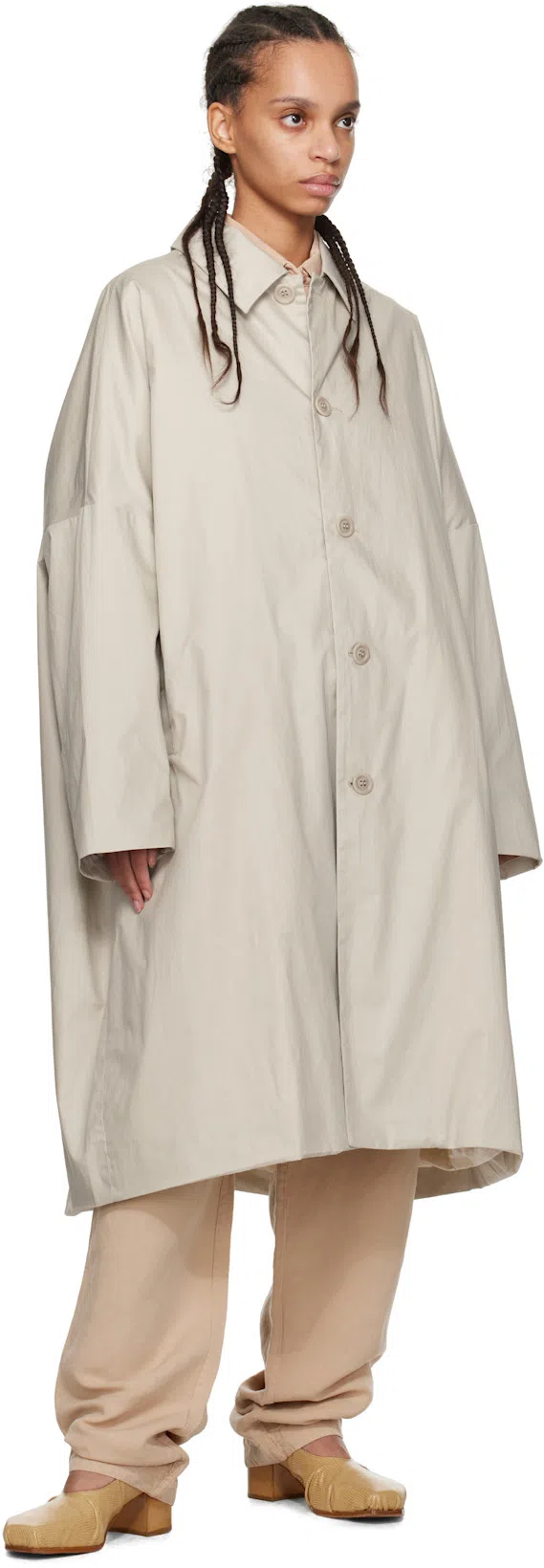 MAGLIANO Beige Kola Guantino Lizard Heels In 73 Beige