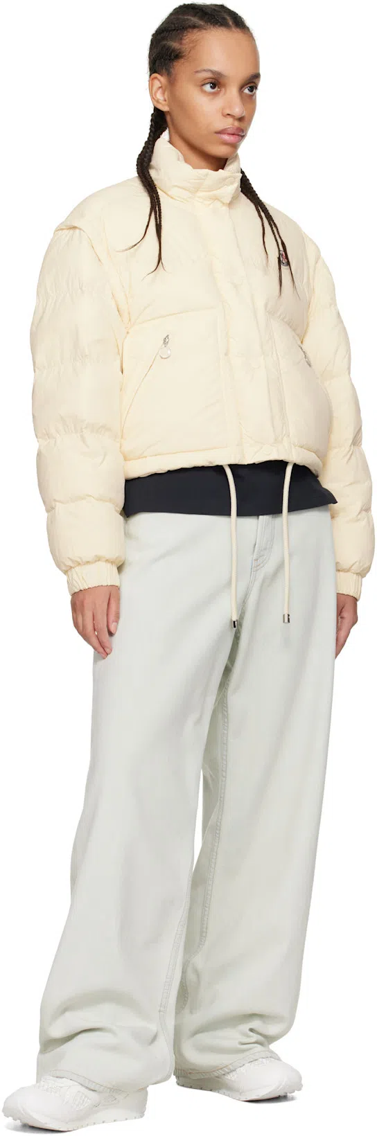 BOTTEGA VENETA Orbit Nylon And Mesh Runner Sneakers In White