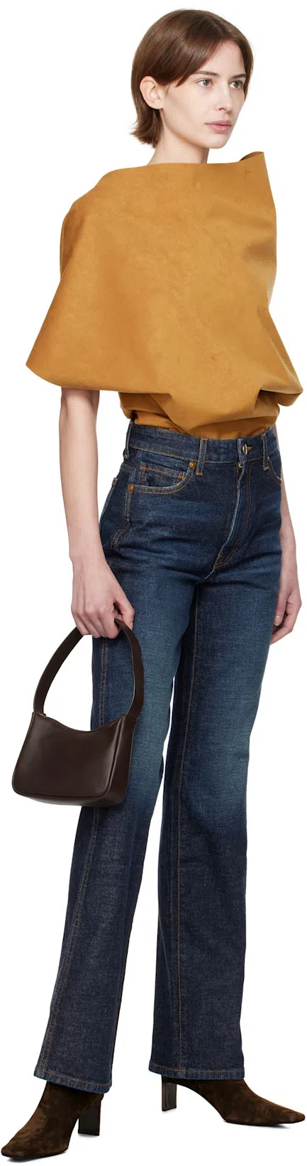 KHAITE Ona Ankle Boots In Multi