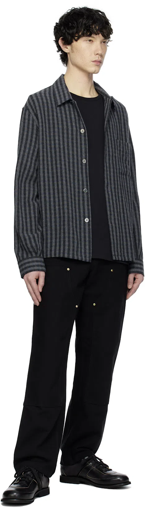 OUR LEGACY New Box T-shirt In Black In Nero