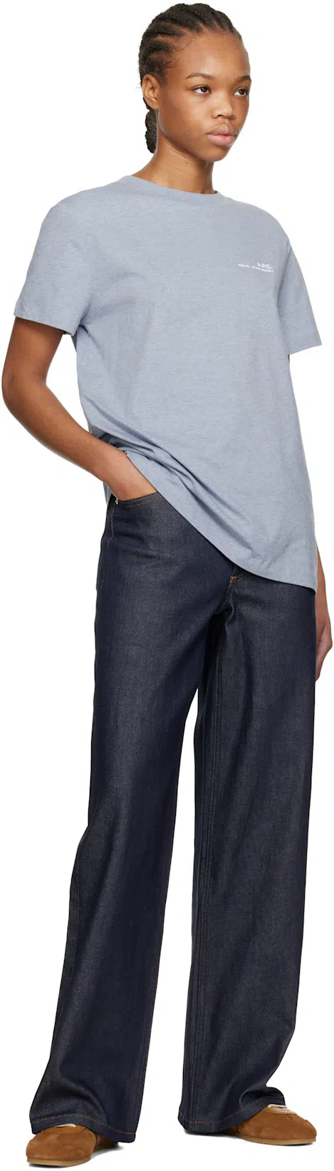 DRIES VAN NOTEN Stitched Contrast Rubber Sole Suede Panel Sneakers In Brown