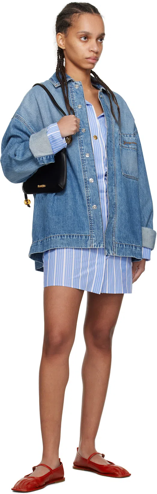 AMINA MUADDI Maya Single-belt High-heeled Sandals In Black