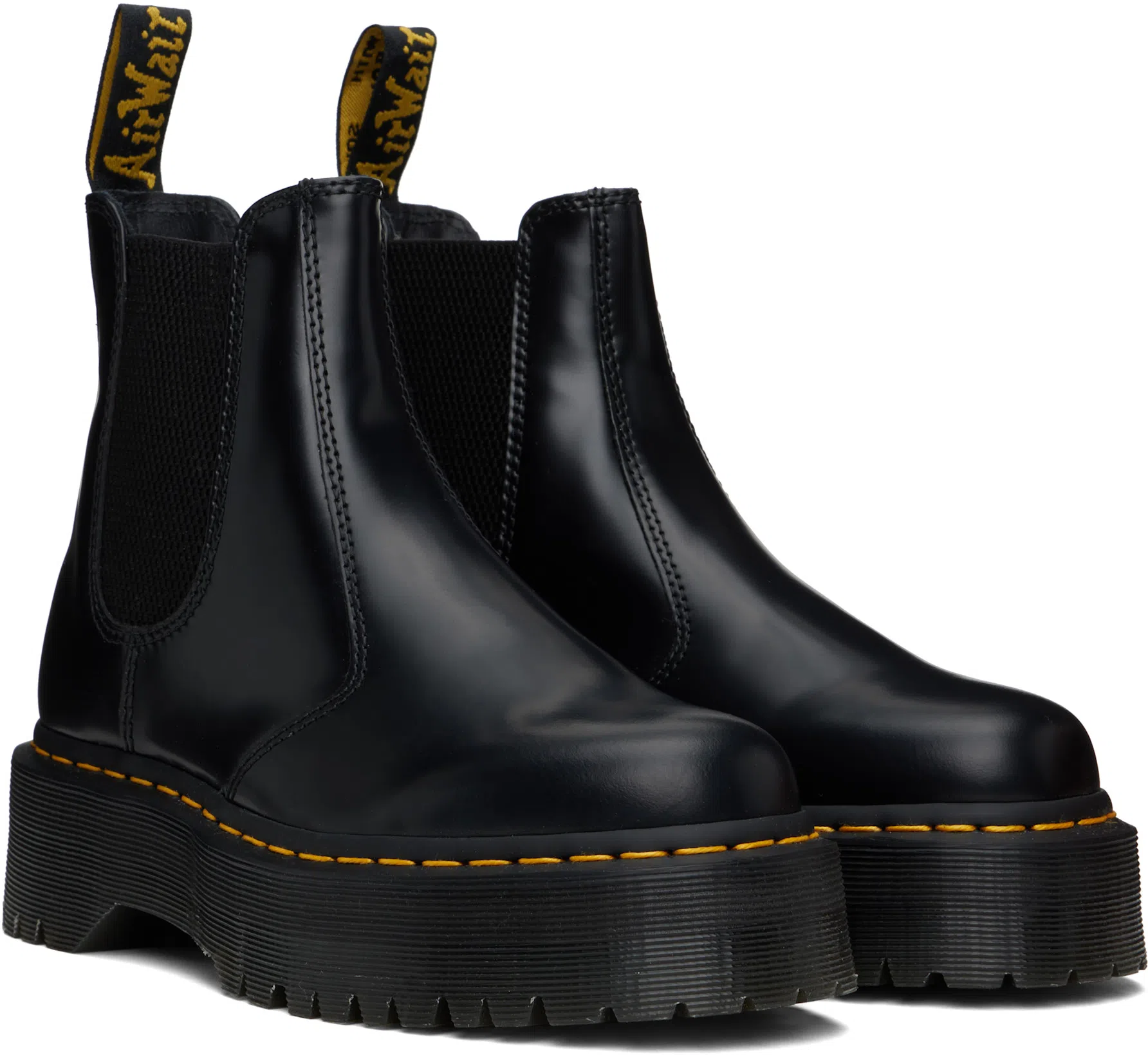 DR. MARTENS 2976 Quad Fl Shoes In Black