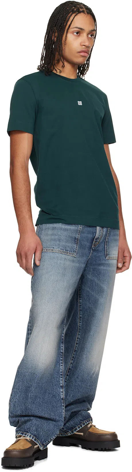 GIVENCHY Storm Boat Shoe In Brown