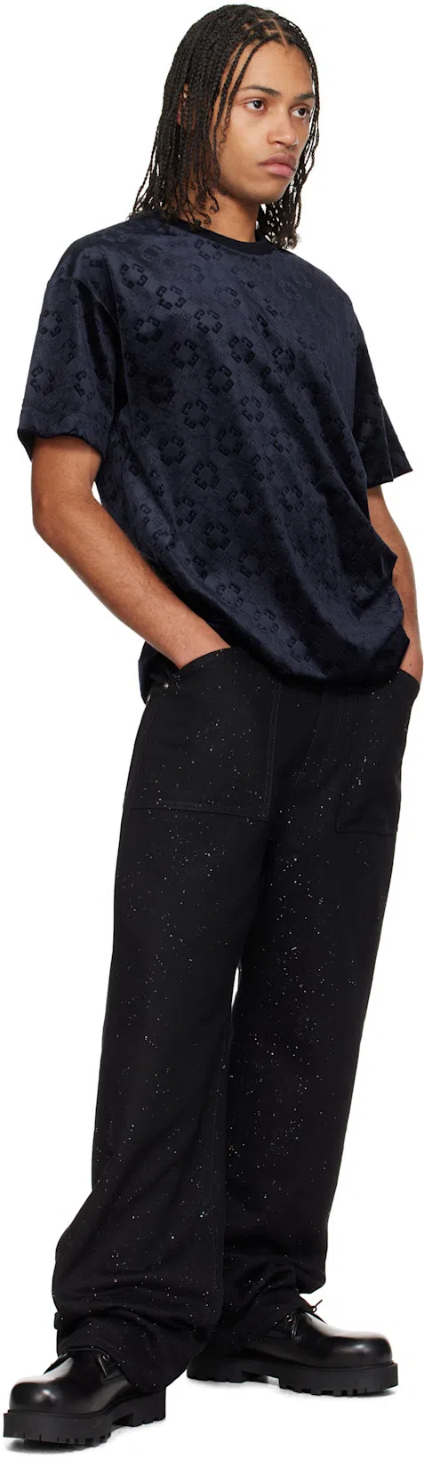 GIVENCHY Black Leather Chelsea Boots In 001-black