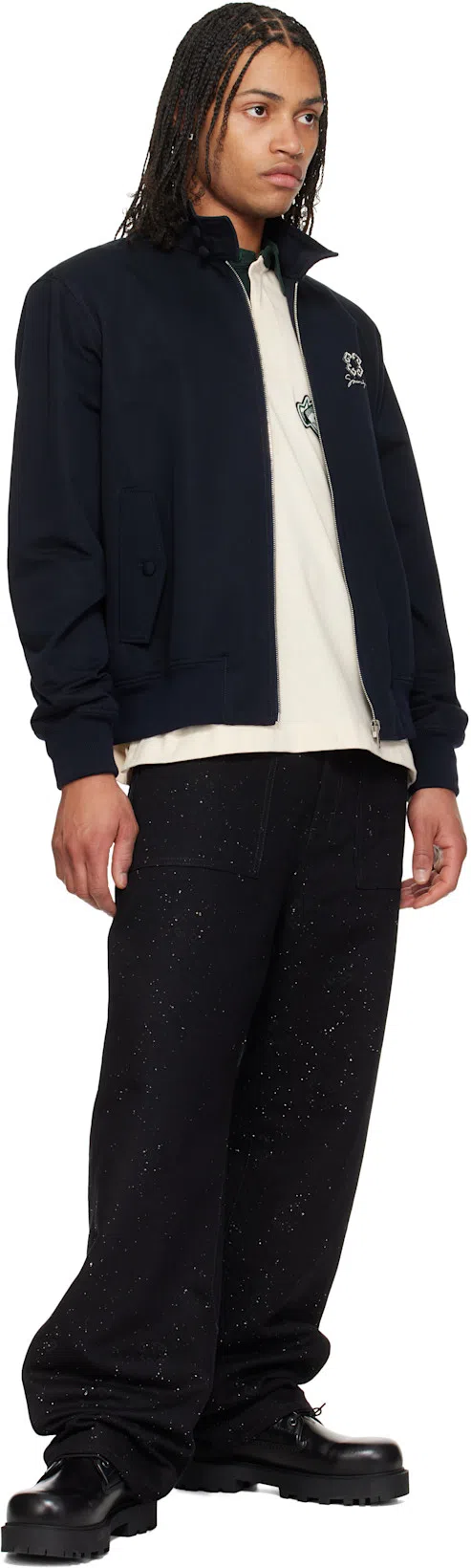 GIVENCHY Black Leather Chelsea Boots In 001-black