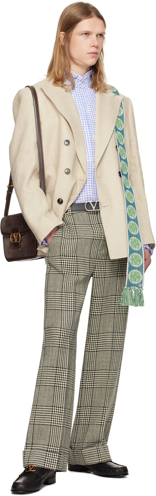 VALENTINO GARAVANI Vlogo Signature Black Loafer