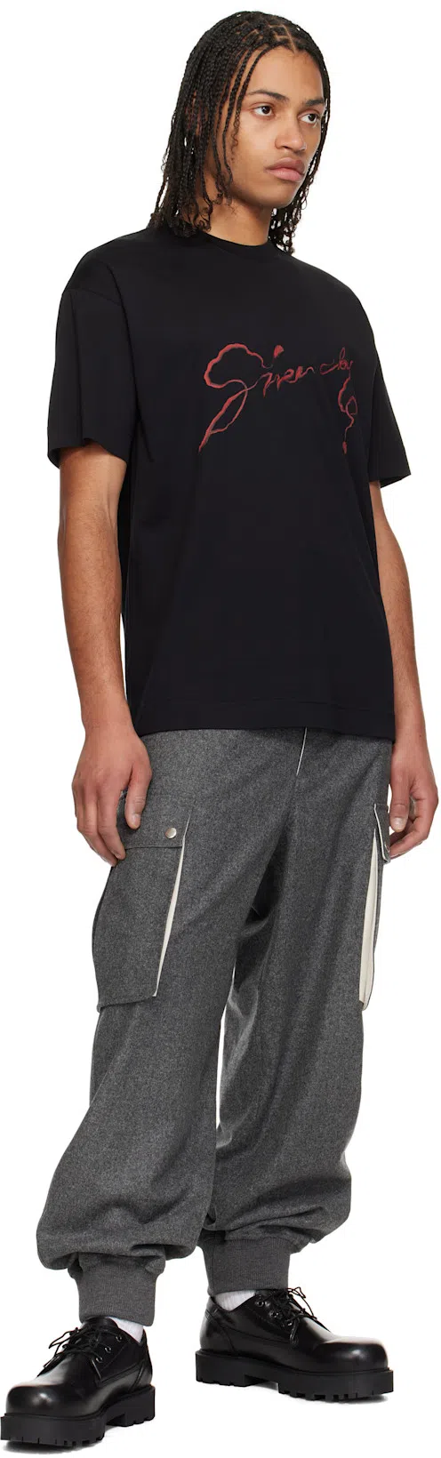 GIVENCHY Black Leather Chelsea Boots In 001-black