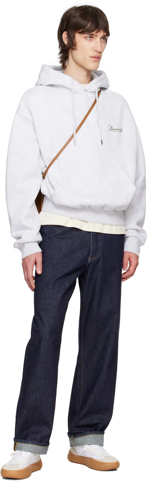 JACQUEMUS T-shirt Le T-shirt Gros-grain In White