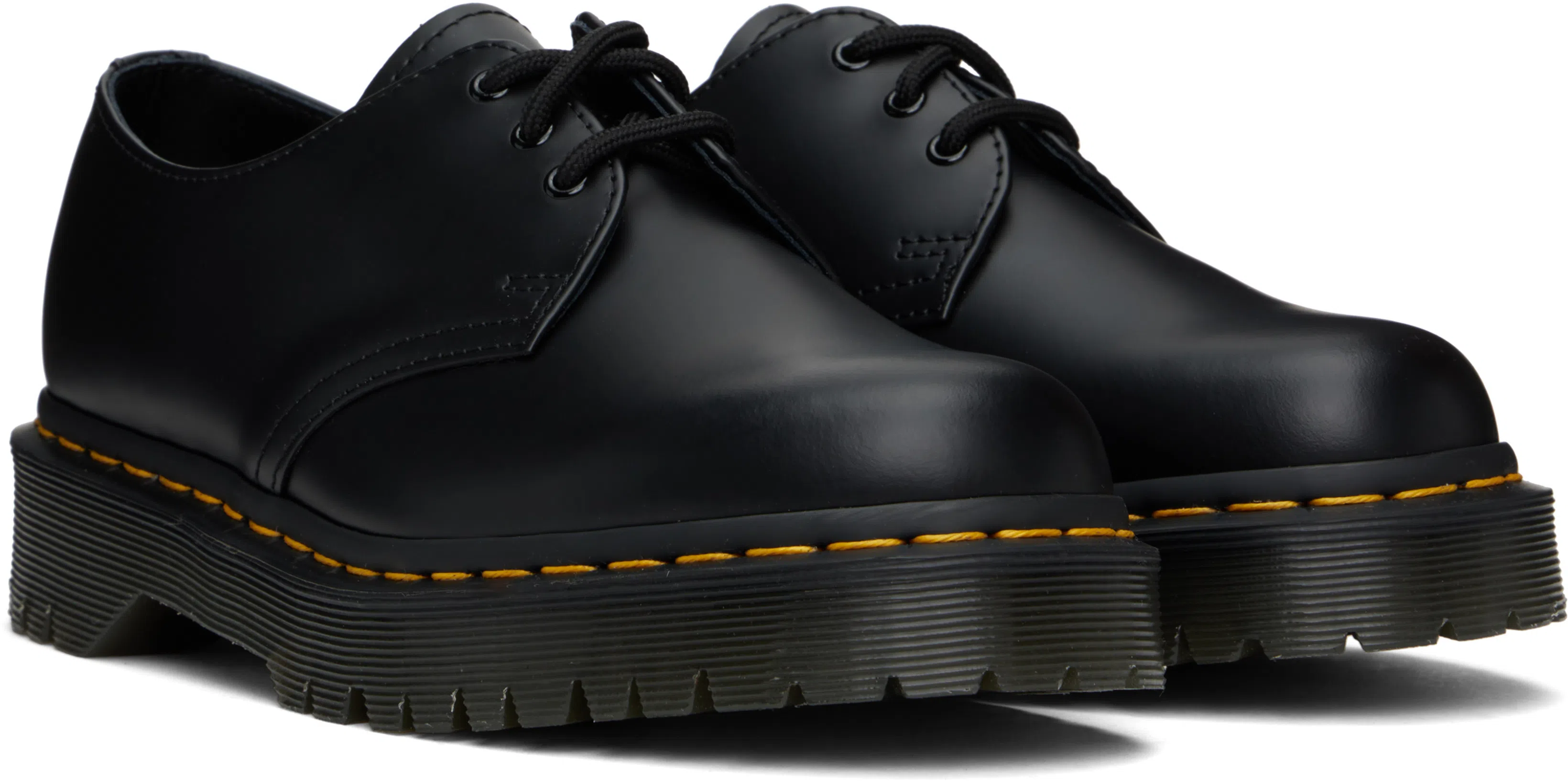 DR. MARTENS Black 1461 Bex Smooth Leather Derbys