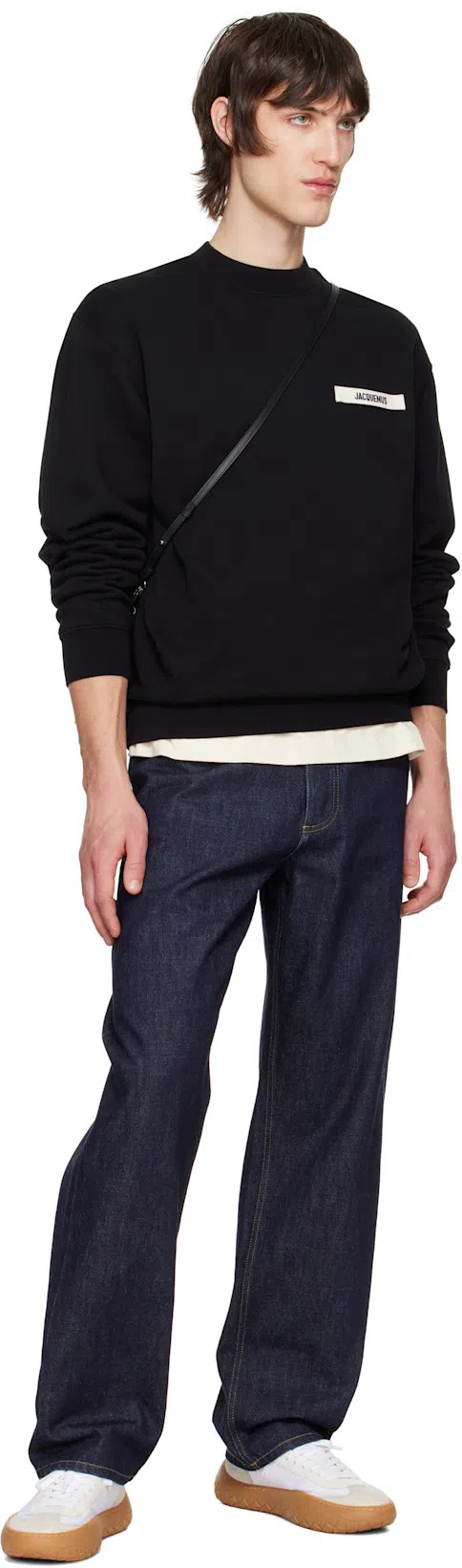 JACQUEMUS T-shirt Le T-shirt Gros-grain In White