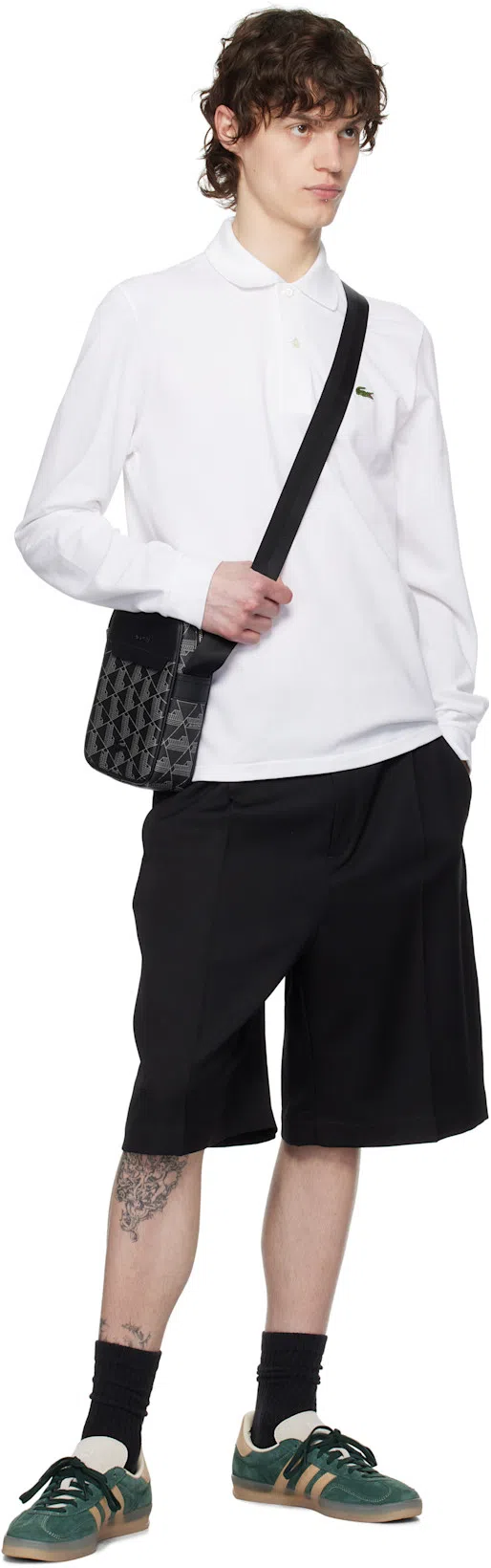 JACQUEMUS Le Short Melo In Black