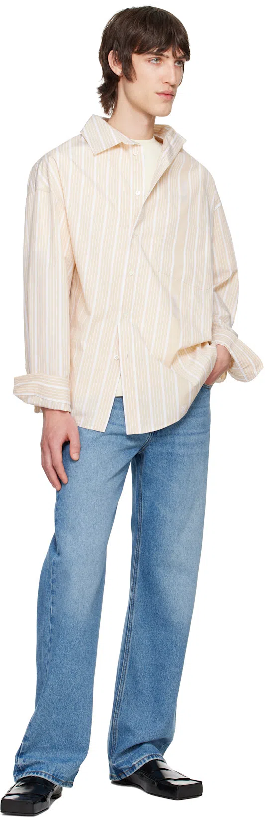 JACQUEMUS T-shirt Le T-shirt Gros-grain In White