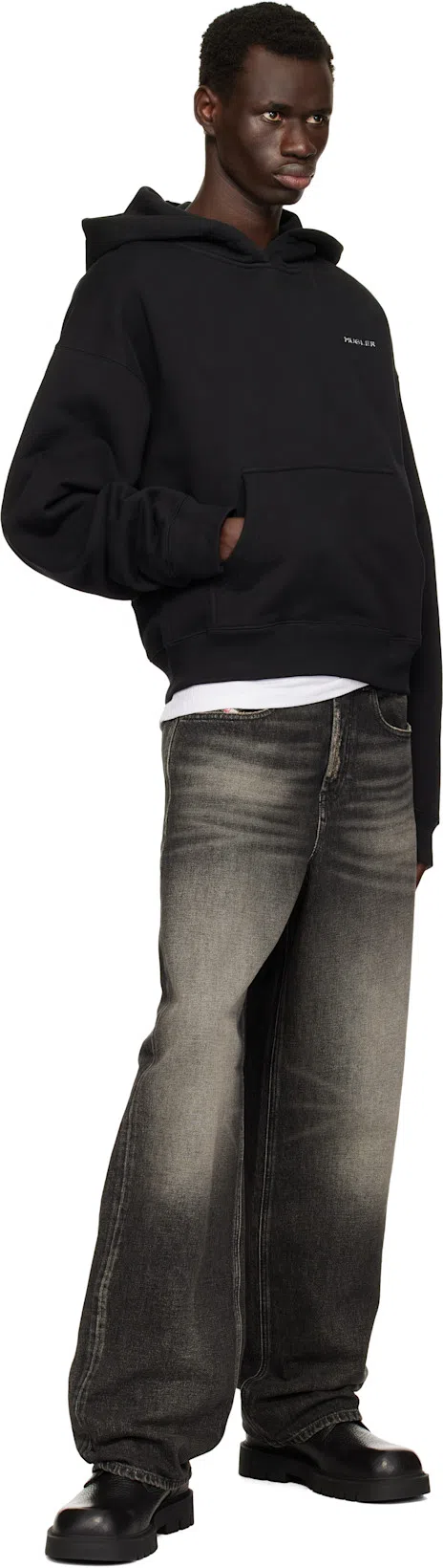 DRIES VAN NOTEN White Ribbed Tank Top In 1 White