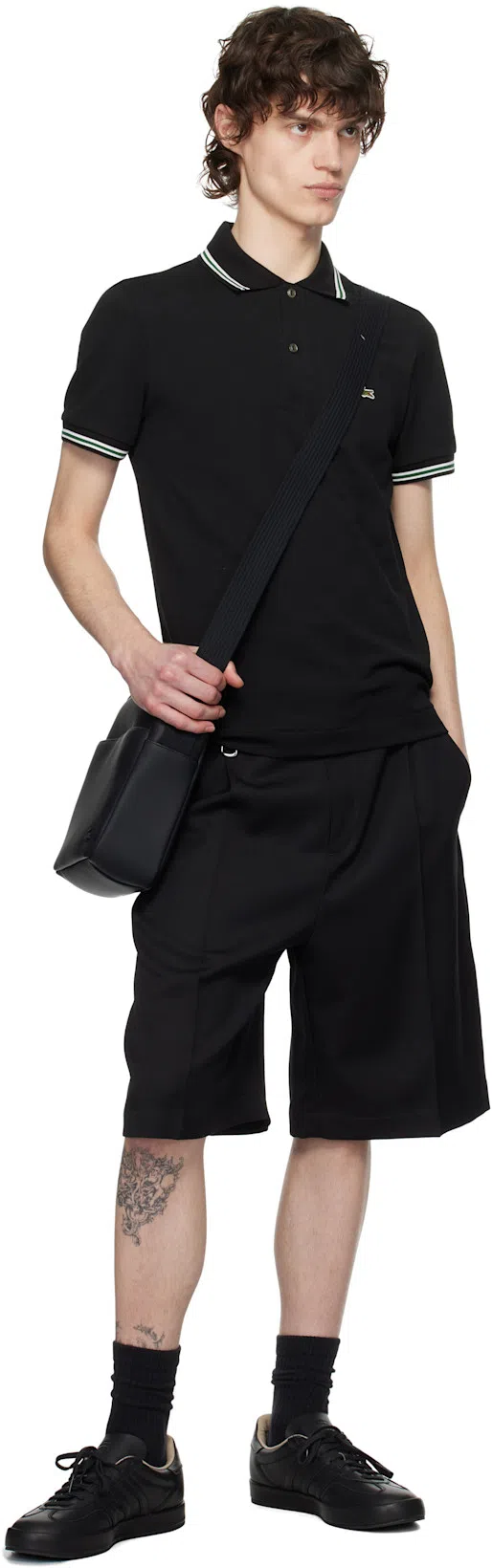 JACQUEMUS Le Short Melo In Black