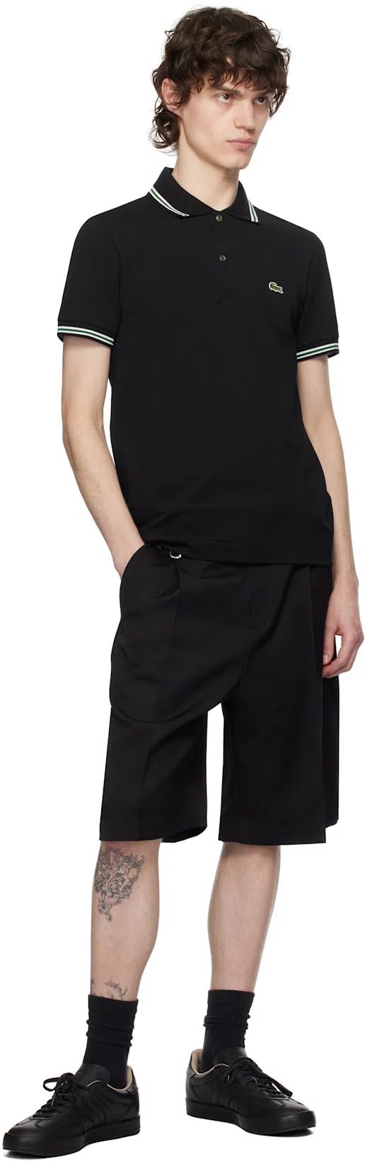 JACQUEMUS Le Short Melo In Black