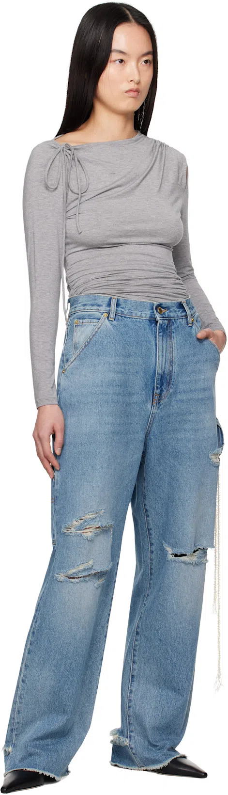 AEYDE Saba Buckled Patent-leather Slingback Pumps In Black