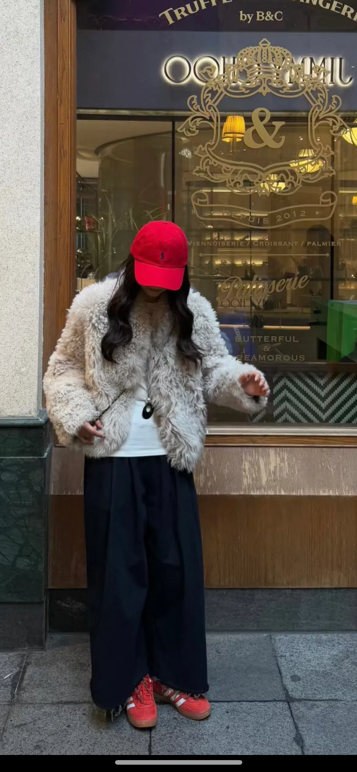 DRIES VAN NOTEN Vangel Furry Jacket In Beige