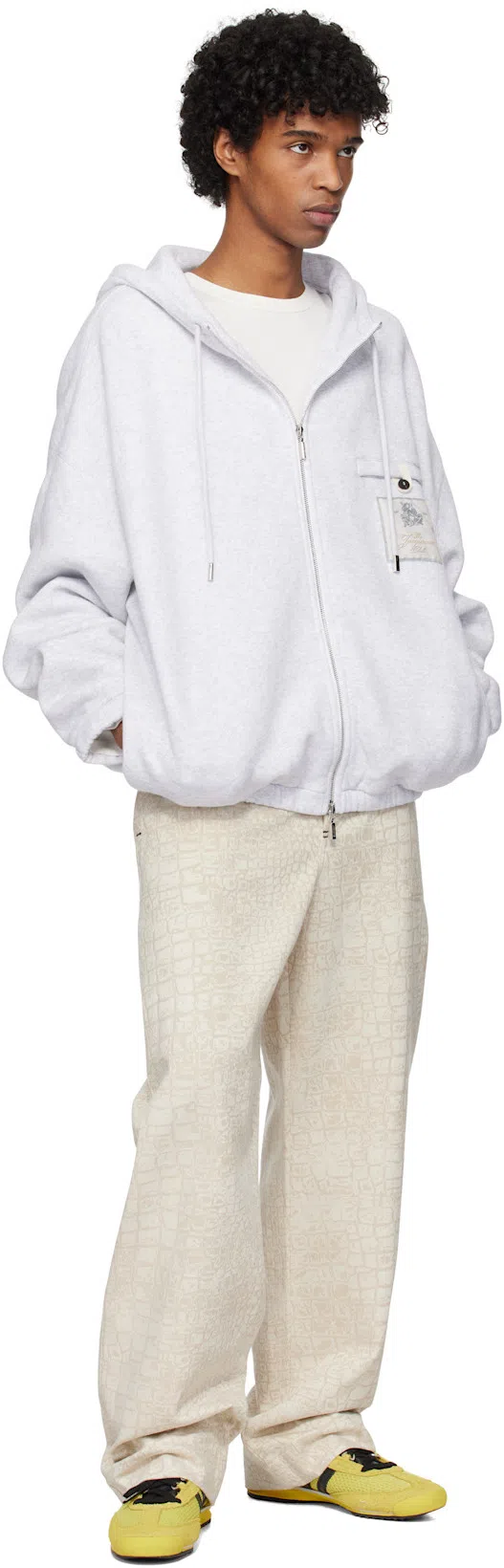 JACQUEMUS The Fernando De-nîmes Trousers In Beige