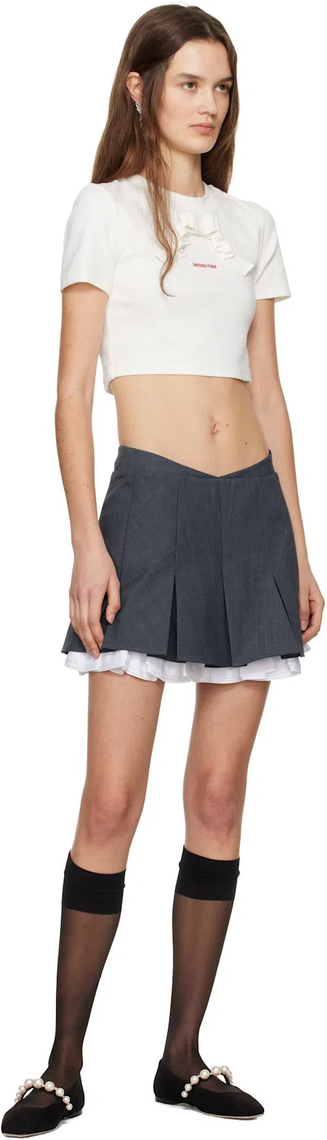 JIMMY CHOO Ade Flat Suede In Black